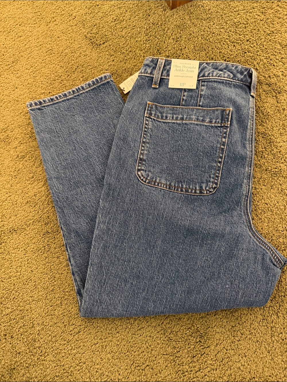 Talbots Midwash Straight-Leg Women's Jeans